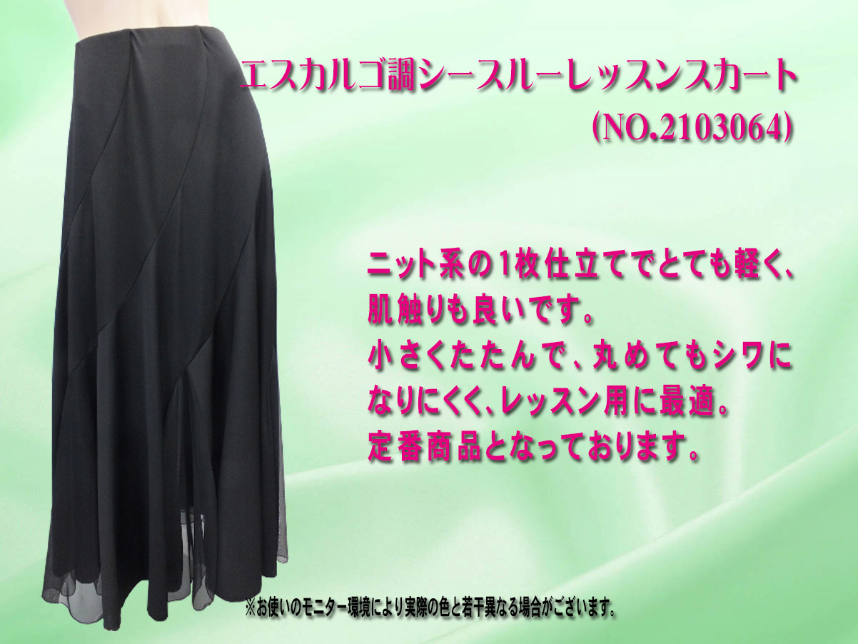 社交ダンス用レッスンスカート 白樺ドレスオリジナル シワにならないスカート シースルーレッスンスカート スタンダード用レッスンスカート 社交ダンス練習着 社交ダンス練習スカート 人気の社交ダンススカート