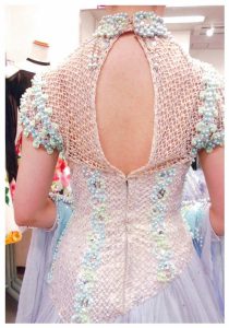 社交ダンスドレスリメイク