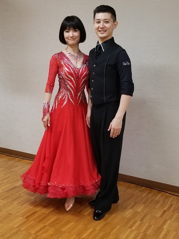 田中くるみ 先生 モデル 白樺ドレス製作