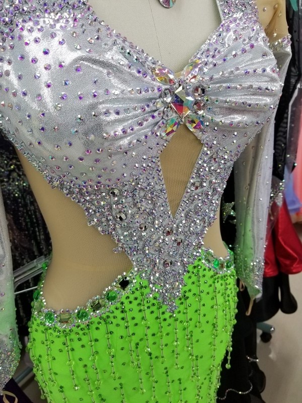 二の腕・脇腹・胸元カバーできるドレスインナー 楽ちんスタイルアップ 社交ダンス用インナー ネットインナー 露出を隠す ドレスインナー背あきタイプ