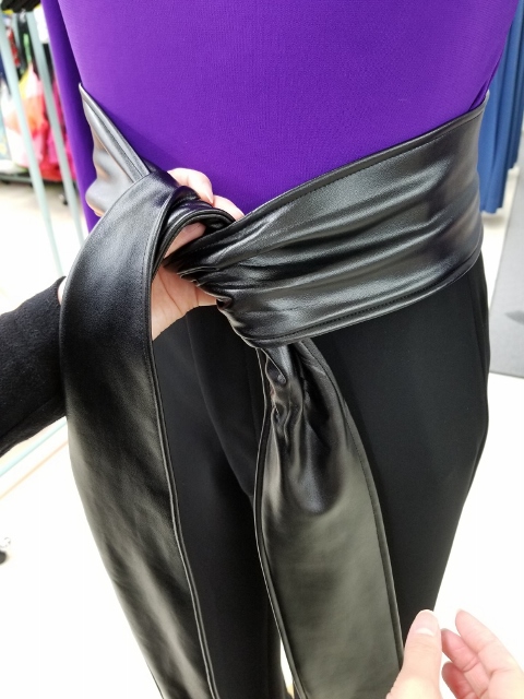 フェイクレザー サッシュベルト バックル メンズベルト 舞台 ラテンダンサー フィギュアスケート男子