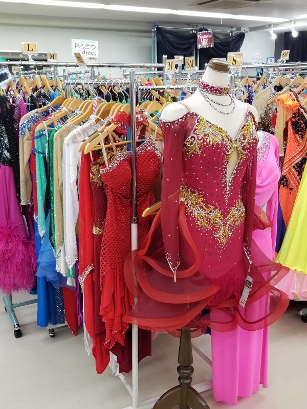 白樺ドレス　ラテン衣装　スタンダード衣装　日本製　リーズナブル　ダンスウェア　