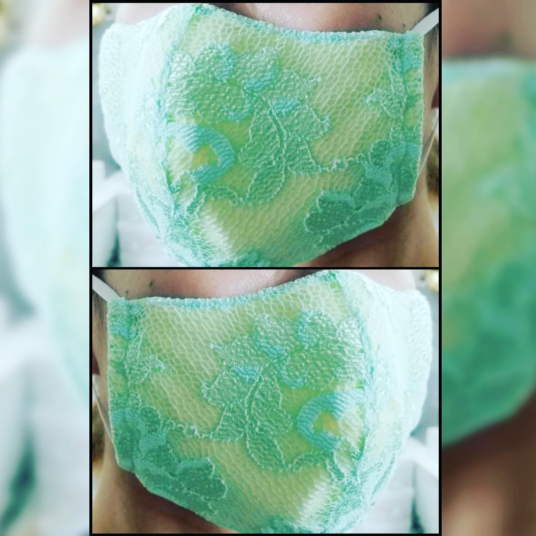 新たなファッションアイテム　おしゃれマスク