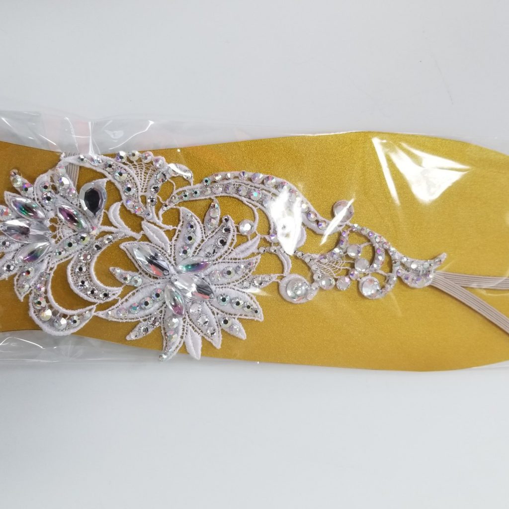 ハンドメイド 飾り付モチーフレース ヘアアクセサリー 洋服につける フィギュアスケート フラメンコ ベリーダンス 新体操 バトン 舞台衣装に使えるモチーフレース