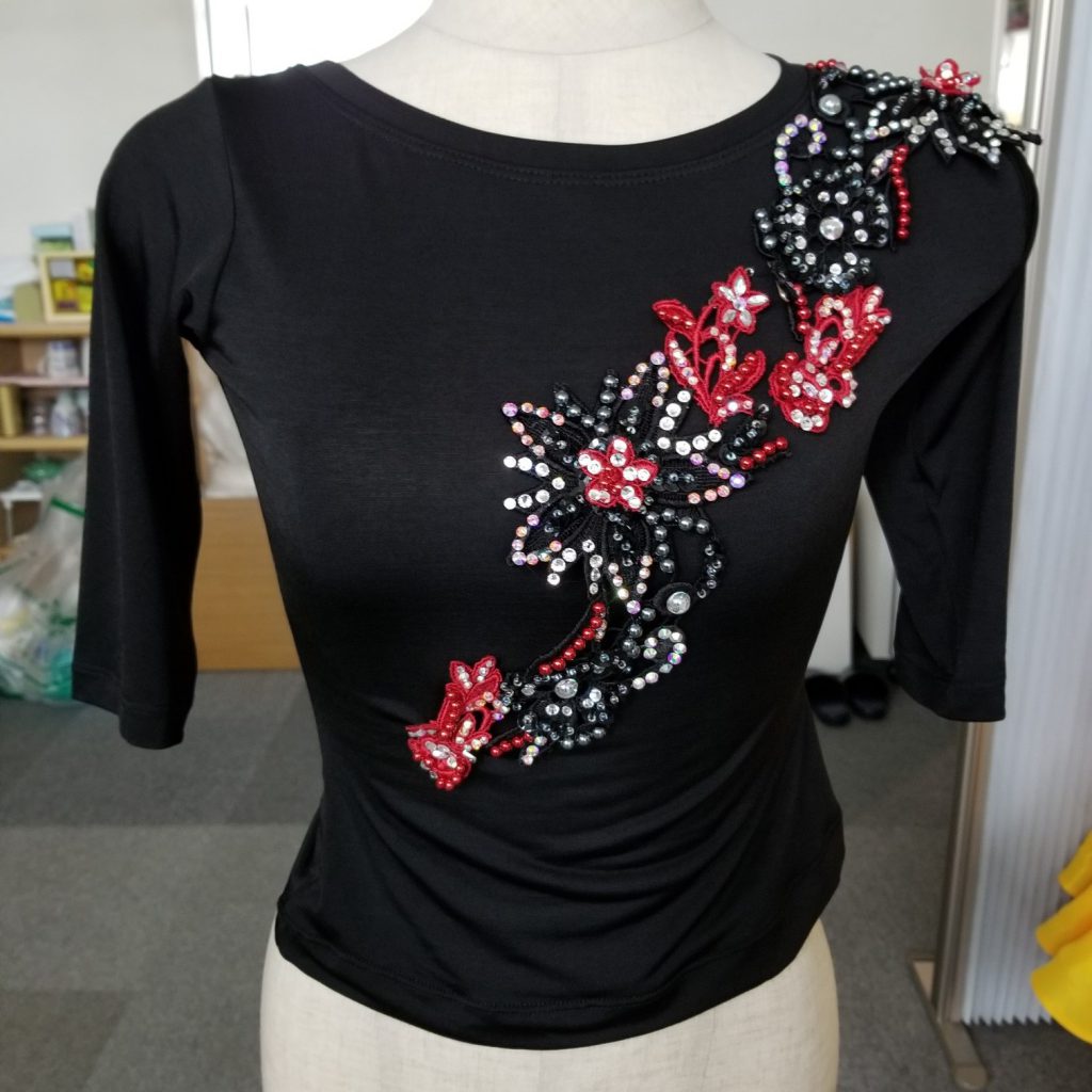 ハンドメイド 飾り付モチーフレース ヘアアクセサリー 洋服につける フィギュアスケート フラメンコ ベリーダンス 新体操 バトン 舞台衣装に使えるモチーフレース