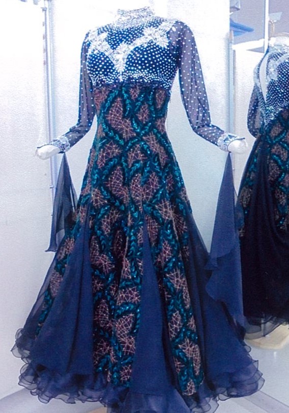 ドレス修理 ダンスドレスお直し 社交ダンス衣装リメイク ドレスリフォーム ダンスドレスリメイク プロのお直し