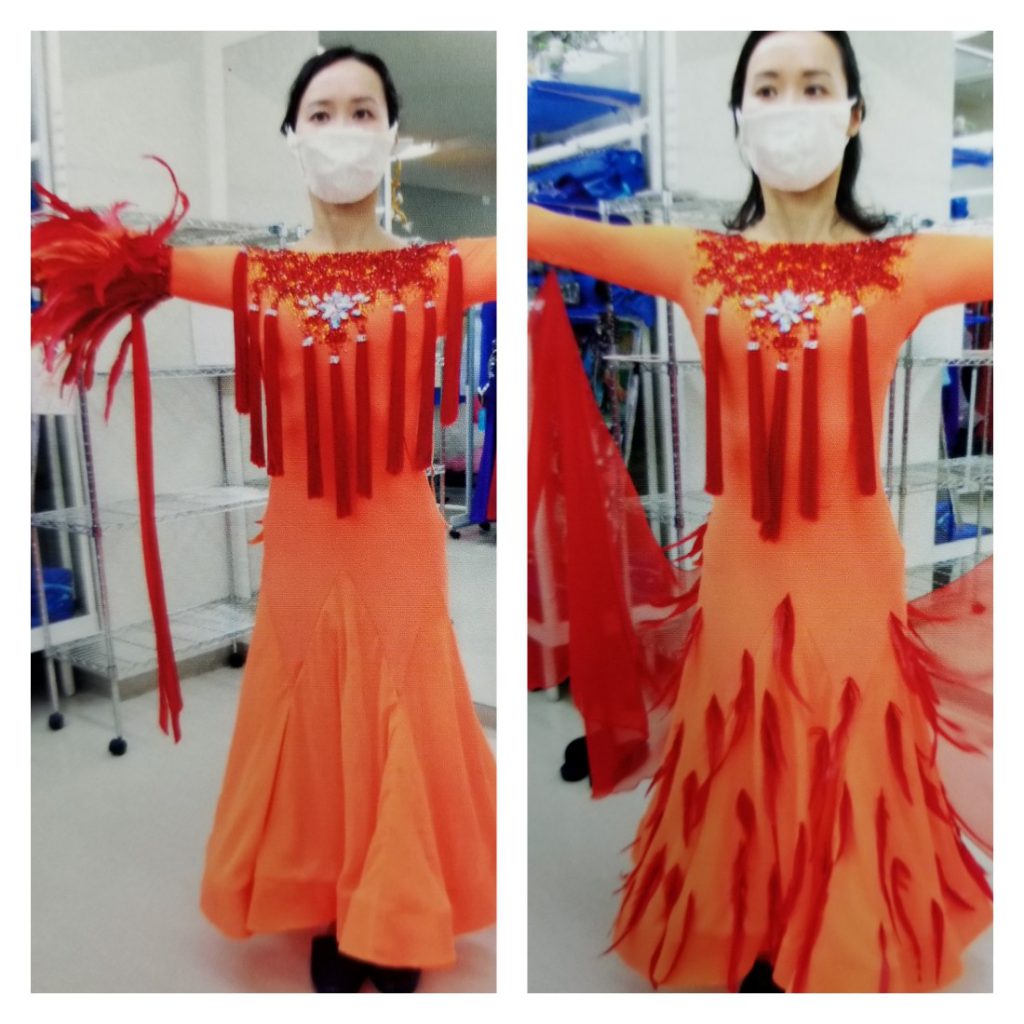 ラテンドレスリフォーム スタンダードドレスリフォーム 社交ダンスドレスリフォーム ドレスお直し 衣装お直し 衣装リフォーム ドレス丈上げ ドレス裾上げ ドレス裾カット ドレスフロート