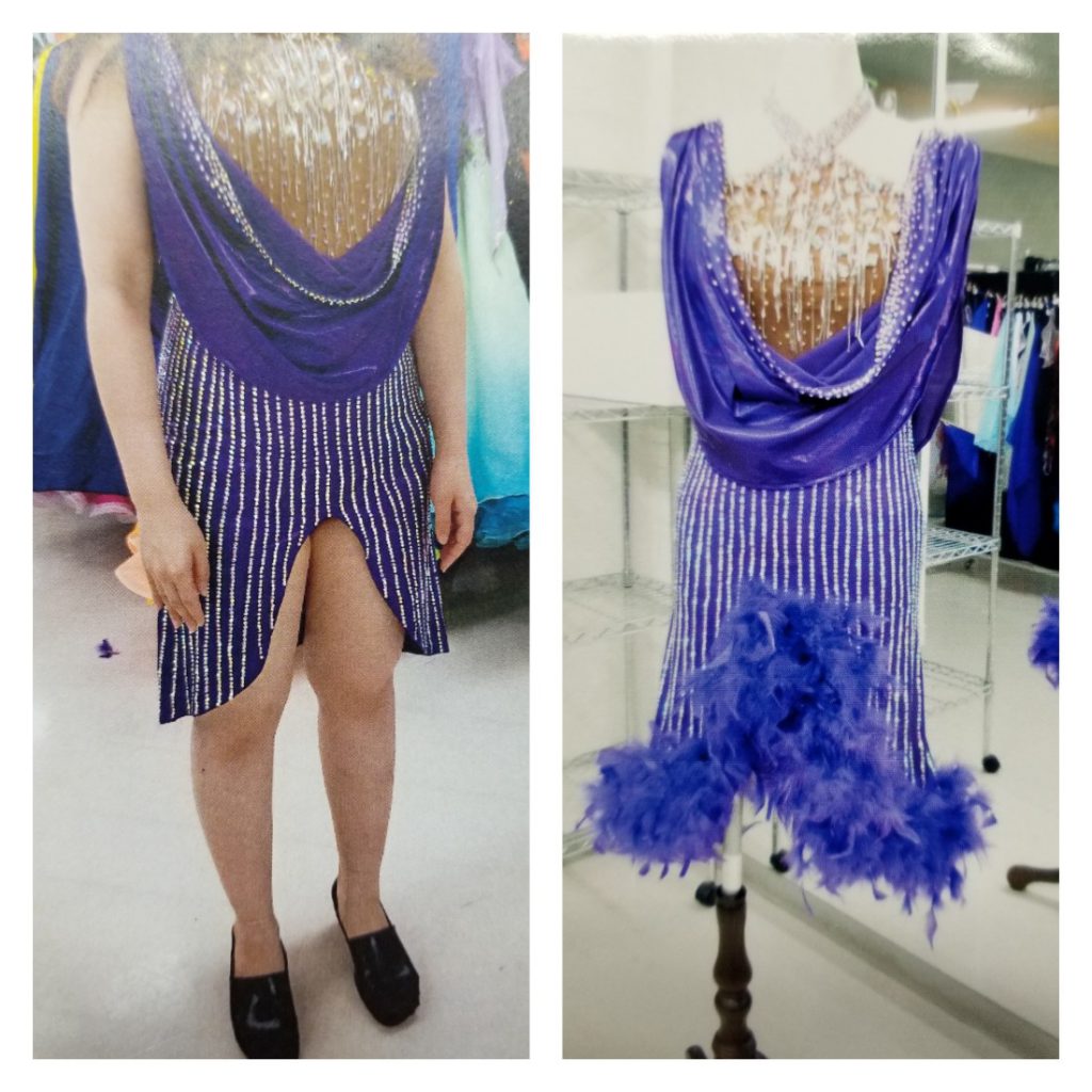 ラテンドレスリフォーム スタンダードドレスリフォーム 社交ダンスドレスリフォーム ドレスお直し 衣装お直し 衣装リフォーム ドレス丈上げ ドレス裾上げ ドレス裾カット ドレスフロート