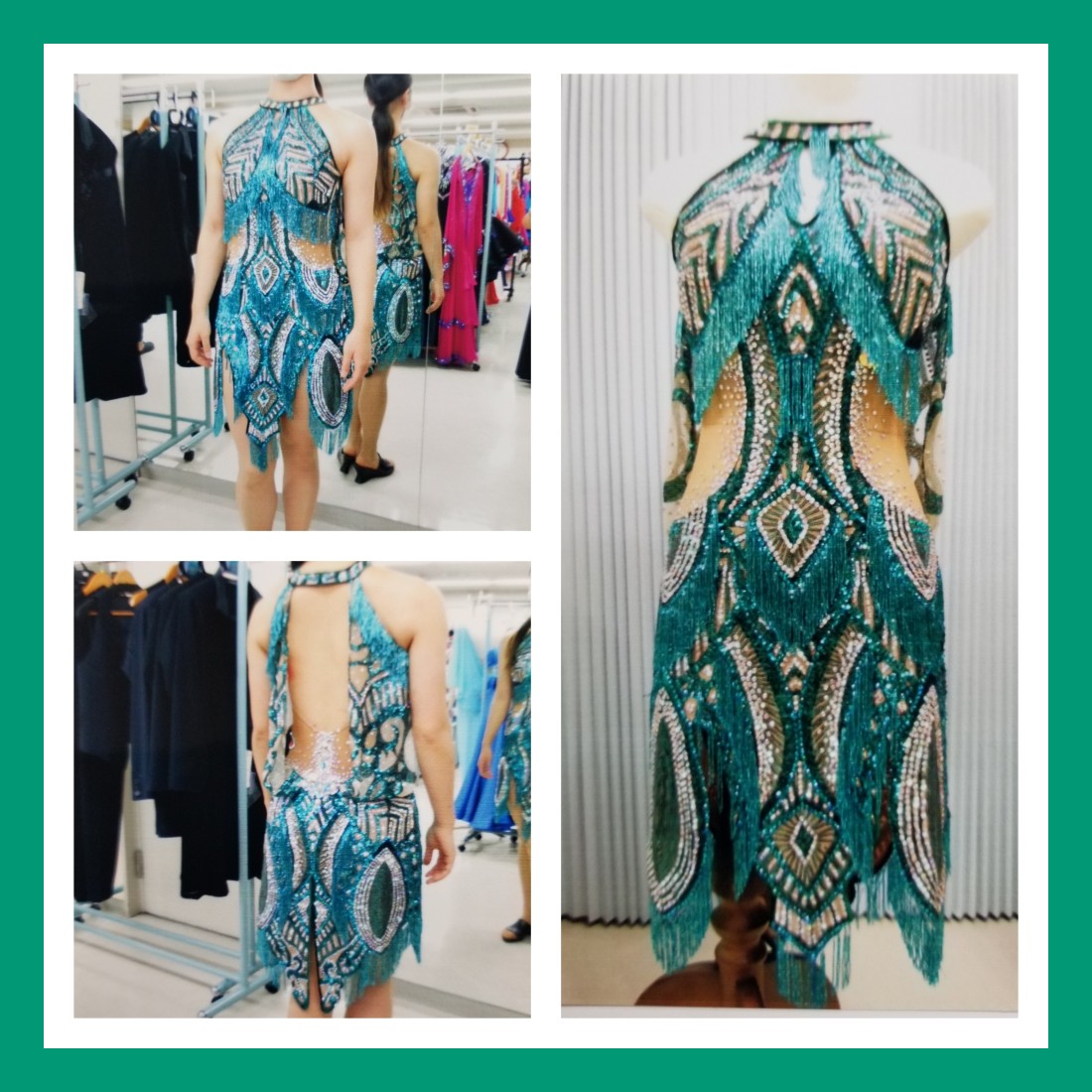 社交ダンスドレスのリフォームに定評のあるお店