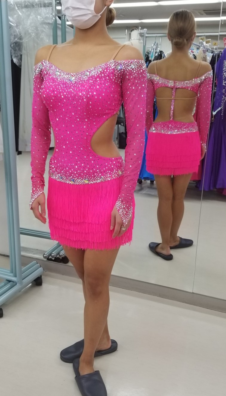 社交ダンスドレスのリフォーム術