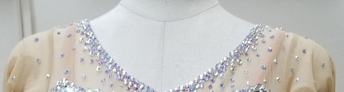 社交ダンスリメイク　ダンス衣装リフォーム　ダンスインナー　ドレスインナー　日本製インナー　肌馴染みの良いインナー　ドレスの一部となるインナー