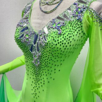 蛍光色のスタンダードドレスを探してネットで予約