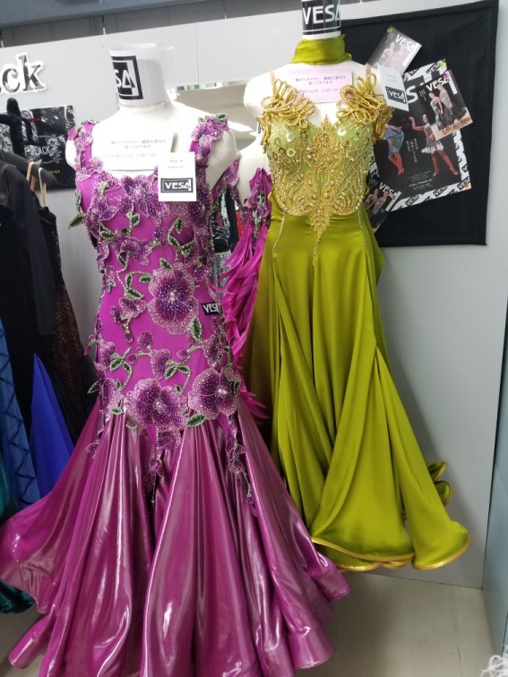 社交ダンスドレスレンタル VESAドレスレンタル 感謝セール 白樺ドレスセール 社交ダンスウェア 社交ダンスワンピース