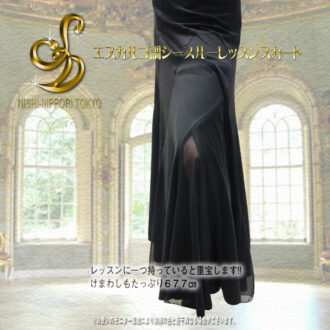 エスカルゴ調シースルーレッスンスカート02