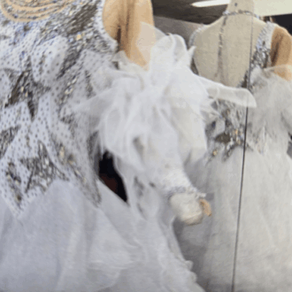 社交ダンスドレスのリサイクル