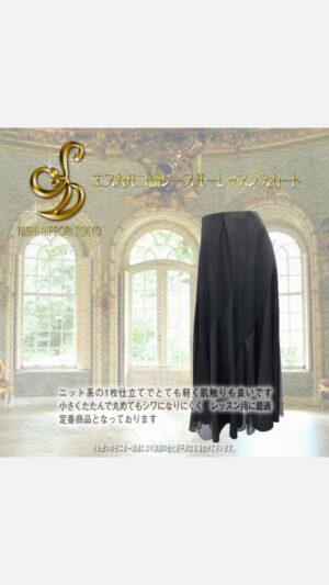 エスカルゴ調シースルーレッスンスカート