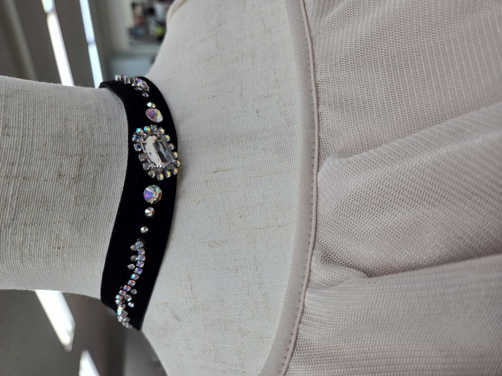 ダンスパーティー洋服　ダンスドレス　ダンスワンピース　ダンスウェア　社交ダンスウェア　ダンス用チョーカー　ダンス用アクセサリー