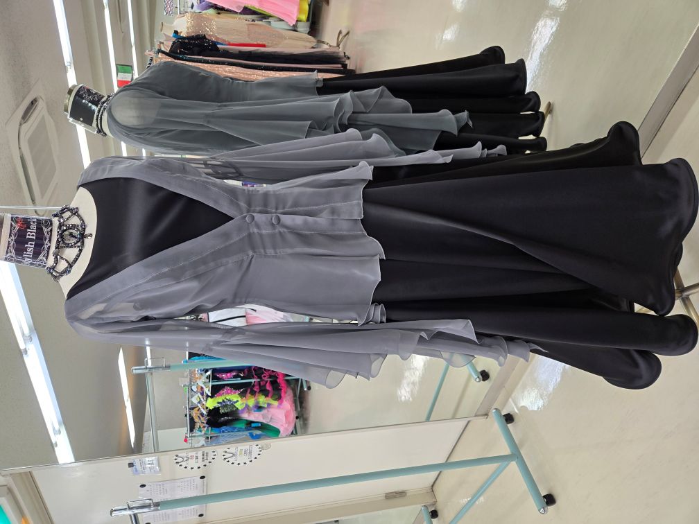 社交ダンス用ワンピース　ダンス洋服　パーティーワンピース　社交ダンスウェア