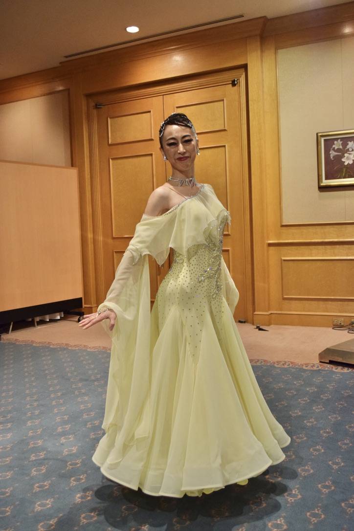 萩原美陽先生ご愛用｜やさしいパステルイエローのスタンダードドレス